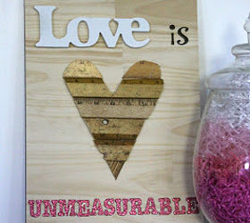 love is unmeasurable sign, crafts
