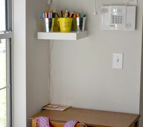 organizing a child s desk, organizing, painted furniture