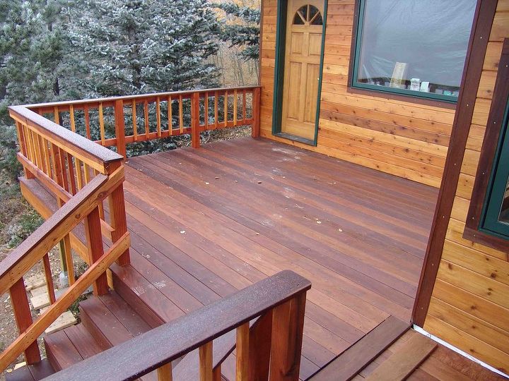 the best decking material ever ipe this is a wood that will last 60 years or, decks, outdoor living, Another Ipe deck Ipe ws also used as trim for windows and corners