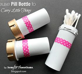 Reuse | Pill Bottle to Carry Little Things