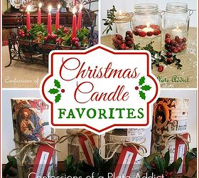 fun and easy christmas candle favorites, seasonal holiday d cor, Favorite Christmas candle projects with free graphics included