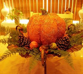 fall table and mantel decor, seasonal holiday decor