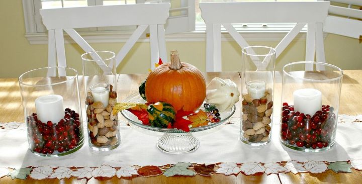 natural decor, halloween decorations, seasonal holiday d cor, thanksgiving decorations, Nature themed table setting