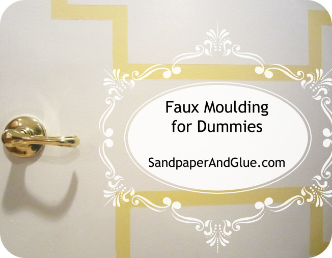 faux moulding for dummies, paint colors, wall decor