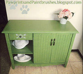 cabinet makeover, painted furniture, Finished Cabinet from