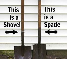 What is the Difference between a Shovel and a Spade?