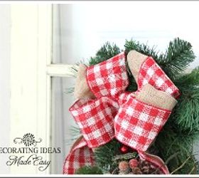 christmas door decoration, christmas decorations, crafts, doors, seasonal holiday decor, I ve said before I am a nut about bows But they really are the cherry on top