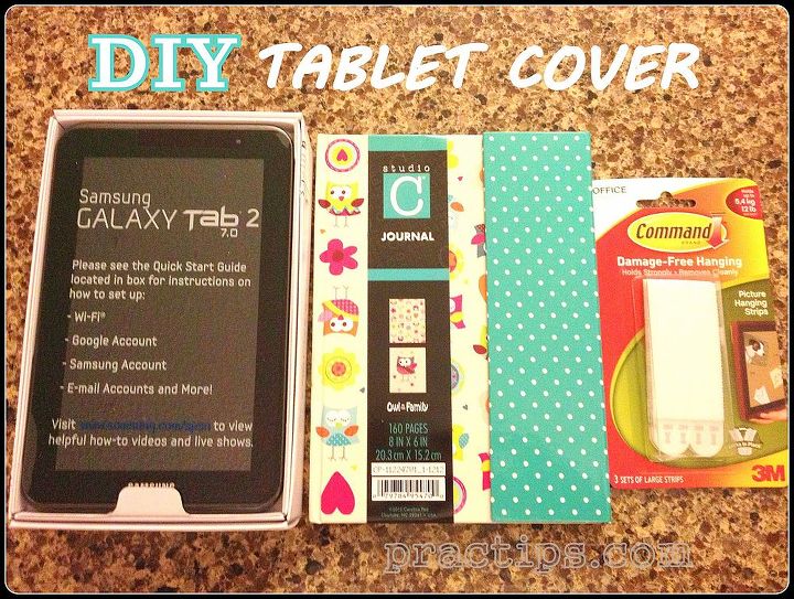 why pay 30 60 for a tablet cover make your own for under 10, crafts, For under 10 you can get everything you need to make your own unique tablet cover