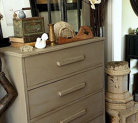 annie sloan chalk paint diys, chalk paint, painted furniture, a recycled dresser with french linen paint