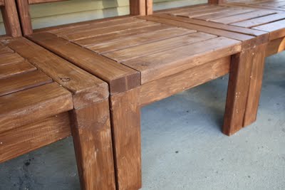 my diy outdoor sectional, outdoor living, patio, woodworking projects