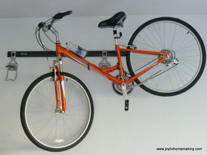 organizao econmica da garagem, Mantenha as bicicletas fora do caminho