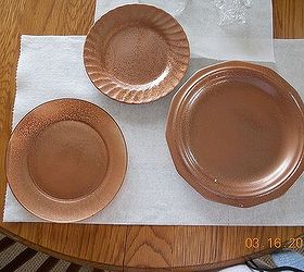 painting my dishes for tiers, crafts, painting