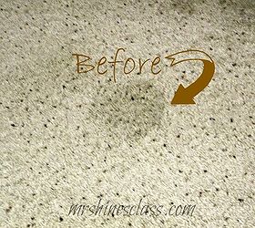putting two carpet stain removal tips to a comparison test, cleaning tips, flooring, Spots all over the carpet