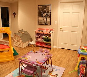 finished basement in sergeant bluff bedroom family room play room, basement ideas, bedroom ideas, entertainment rec rooms, home decor, home improvement, Brad s daughter now has her own play area
