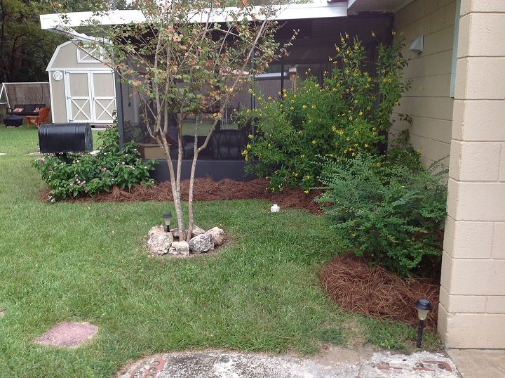 before and after of yard, curb appeal, landscape, AFTER