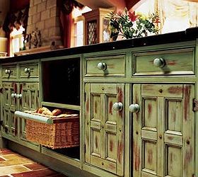 green painted furniture video tutorial and more images, chalk paint, painted furniture