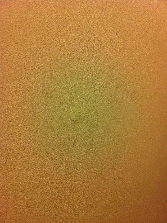 q what to do about nail bulges in drywall, wall decor