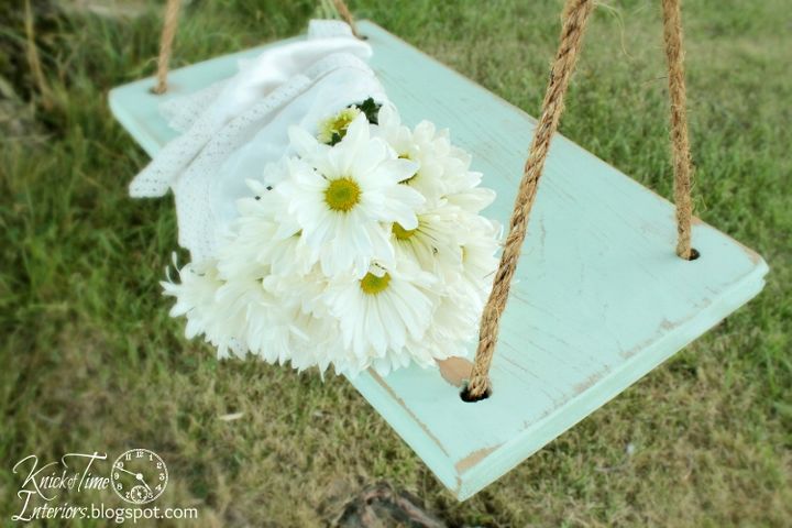 an old fashioned wooden swing, diy, outdoor living
