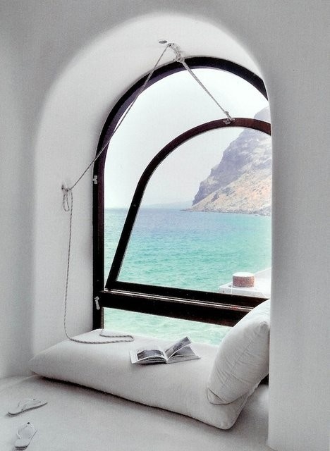 cozy window seats, home decor, windows