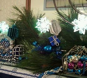 chanukah mantelpiece designs, christmas decorations, seasonal holiday d cor