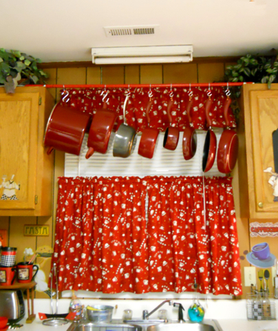 hanging pot rack, diy, kitchen design, storage ideas