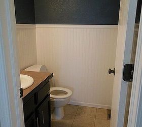 beadboard in the bathroom, bathroom ideas, wall decor, woodworking projects