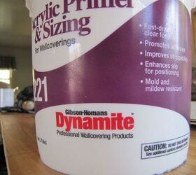 repairing water damaged string paper, Primer for non breathable surface