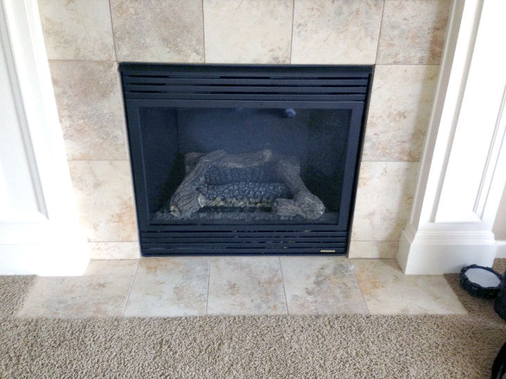 Replacing A Gas Fireplace With Real, How To Fix A Fireplace Surround