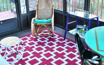 Cómo pintar una alfombra de interior/exterior