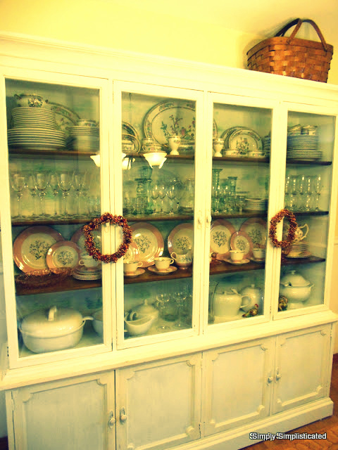 a hutch before and after, chalk paint, painted furniture