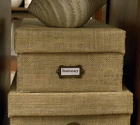 diy custom burlap storage box, crafts, home decor, Easy DIY Burlap Storage Box Tutorial