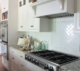 kitchen remodel, home decor, kitchen backsplash, kitchen design, kitchen island, Herringbone backsplash