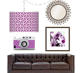 pantone color of the year for 2014 radiant orchid, home decor, painting