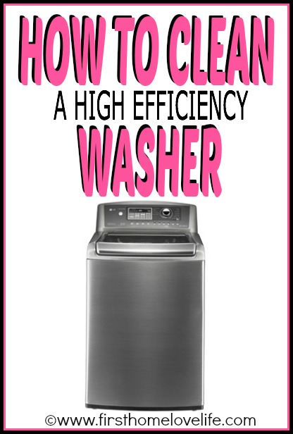 how to deep clean your he washing machine, appliances, cleaning tips