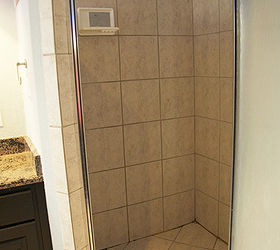 master bathroom remodel, bathroom ideas, diy, home decor, home improvement, Shower before