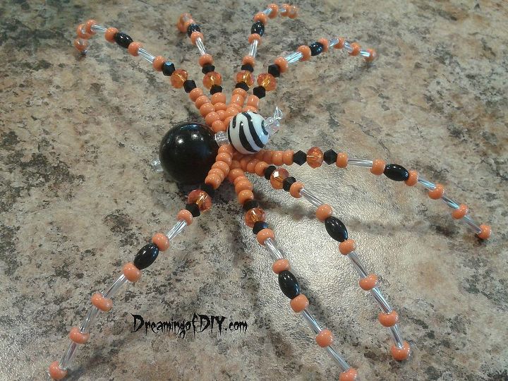 the future moving and halloween, halloween decorations, seasonal holiday d cor, Spider napkin rings I made