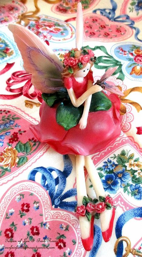 be my valentine, seasonal holiday d cor, valentines day ideas, tiny Valentine s fairy