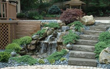 Turn a boring retaining wall into an exciting safe water feature