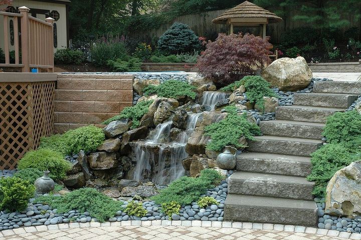 turn a boring retaining wall into an exciting safe water feature, How do you add pizzazz to a normally boring retaining wall Install a pondless water feature Yes Pondless this mean that the water is underground and in a safe area where children can t access it This pondless waterfall was built in