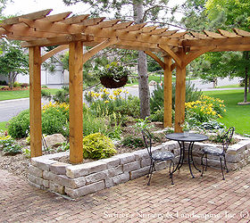 no porch no problem create the porch feeling with a patio in the front yard