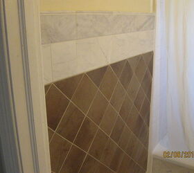 bathroom renovation, bathroom ideas, tiling, finished wall