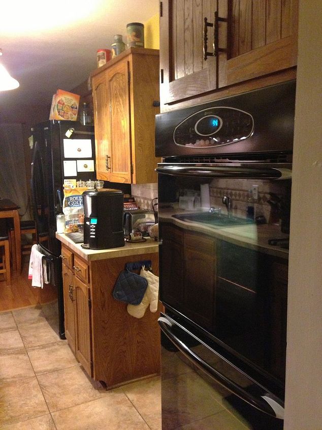 q kitchen before and after and new project advice cabinets, home decor, kitchen backsplash, kitchen design, After