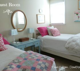 guest room reveal everything but the drapes, bedroom ideas, home decor, After