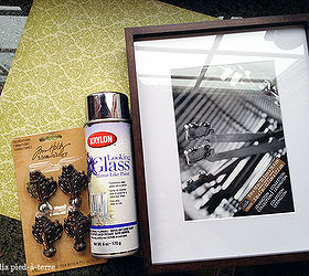 how to make an antique mirror tray from a picture frame, crafts, repurposing upcycling, Supplies needed to get this look