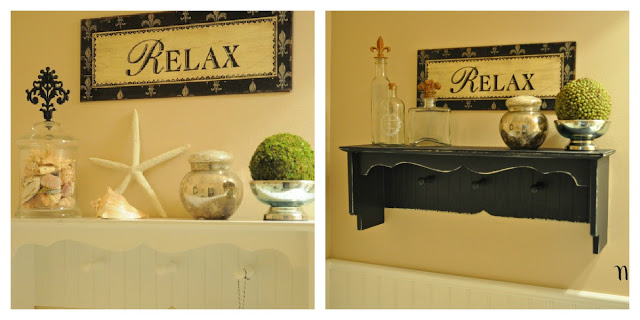 Powder Room Shelf Gets A New Look Hometalk