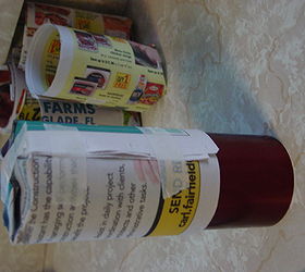 create newspaper pots, crafts, repurposing upcycling, fold bottoms n tape