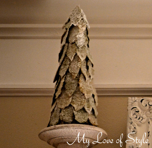 pottery barn inspired bay leaf tree, crafts, decoupage, home decor