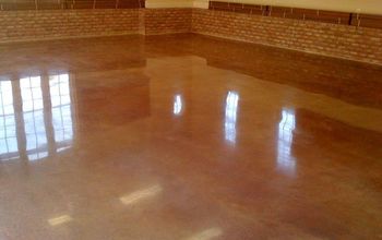 Can you polish a garage floor?  Really?