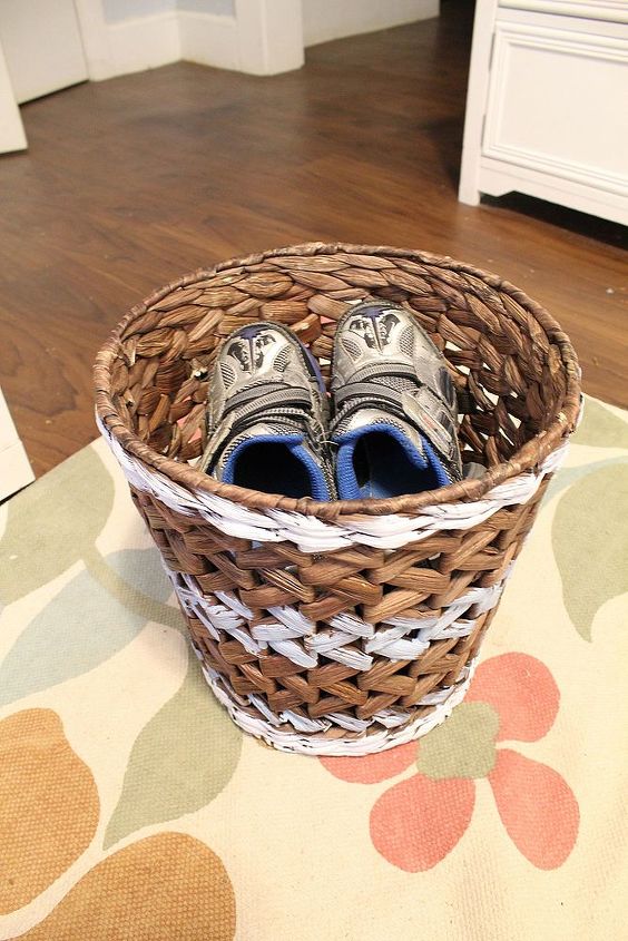 painting baskets for storage, crafts, painting, storage ideas