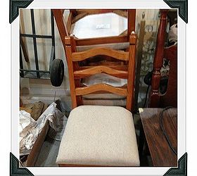diy chair bench, painted furniture, repurposing upcycling, woodworking projects, Old Chairs I bought 6 for 40